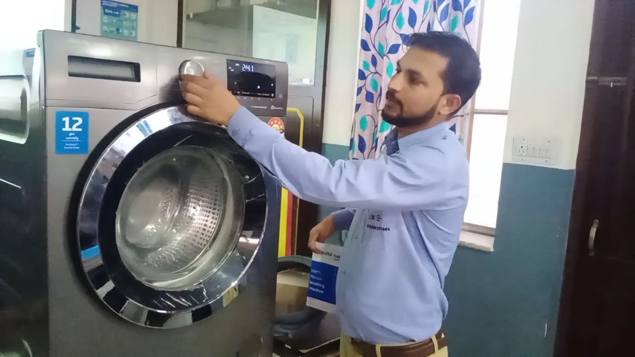 تركيب الغسالة